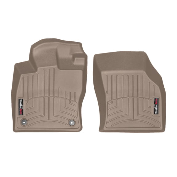 WeatherTech Custom Fit FloorLiners compatible with VW Jetta, Jetta GLI - 1st Row (Driver & Passenger), Tan