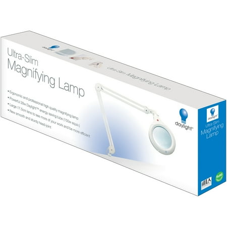 Daylight Ultra Slim Magnifying Lamp-White