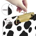 thumbnail image 6 of FORMRS Acrylic Clipboard with Low Profile Clip Standard A4 Letter Size, 12.5" x 9", Cow Spots, 6 of 8