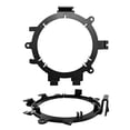 thumbnail image 4 of 4x Kenwood KFCC1656S 6.5" 2-Way Flush Mount Speakers (Black/Silver Color), 4x Metra Speaker Wire Harness, 4x Speaker Mounting Brackets Adaptors, 16-Gauge 50 Foot Wire (Select 1995-2009 Vehicles), 4 of 5