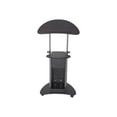 thumbnail image 2 of Techni Mobili Chariot Roulant de Luxe pour Ordinateur Portable avec Rangement, Noir, 2 of 4