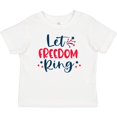 thumbnail image 3 of Inktastic 4th of July Let Freedom Ring with Stars Boys or Girls Baby T-Shirt, 3 of 5