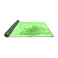thumbnail image 2 of Ahgly Company Indoor Square Solid Green Modern Area Rugs, 3' Square, 2 of 4
