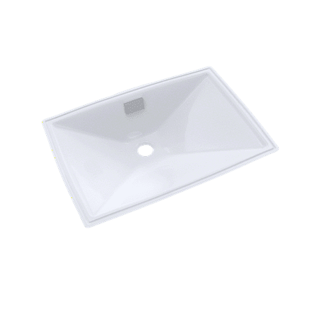 Toto Lloyd Rectangular Undermount Bathroom Sink Cotton White Lt931 01