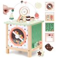 thumbnail image 1 of Par de juguetes Montessori de madera con forma de cubo de actividad para 1 a 3 años, 1 of 6