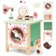 thumbnail image 1 of Par de juguetes Montessori de madera con forma de cubo de actividad para 1 a 3 años, 1 of 6