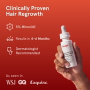 Keeps Minoxidil Solution 5% for Men - Topical Hair Regrowth - 3 Month Supply (3 x 2 fl oz Bottles)