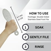Footlogix Professional Pedicure File, Double-Sided