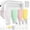 White, variant on Noideeer 18 Pcs Silicone Travel Bottles Set for Toiletries, BPA Free, TSA Approved