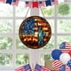 thumbnail image 1 of Colgante de puerta acrílico del Día de la Independencia | Decoración navideña con colgante rojo, blanco y azul | Decoración duradera para celebraciones patrióticas al aire libre | Temática de la, 1 of 7