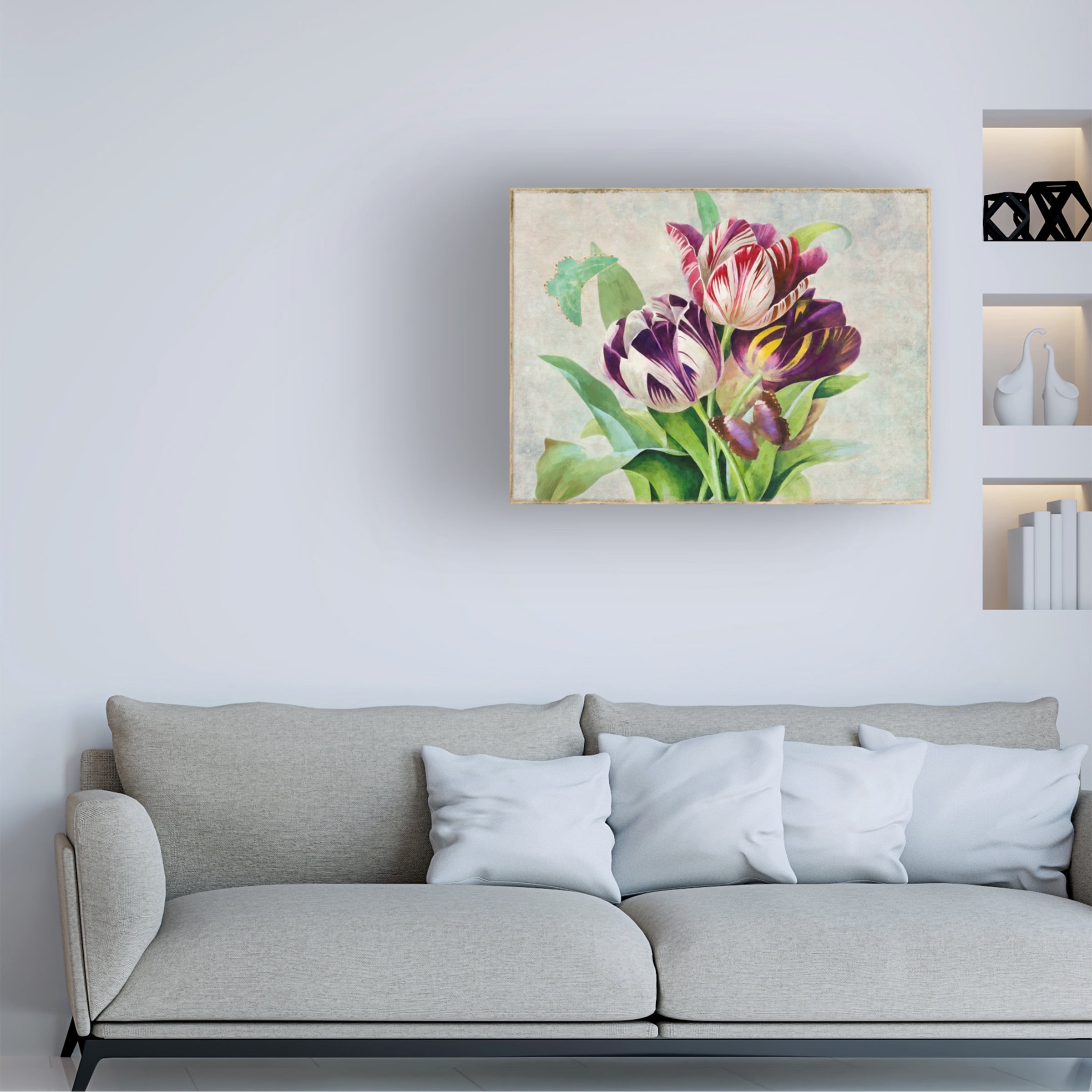 Cora Niele 'Bouquet Tulips I' Canvas Art