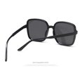 thumbnail image 3 of Square Sunglasses Woman Retro Vintage Gradient Sun Glasses Female Clear Lens Travel Shades, 3 of 5