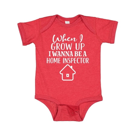 

Inktastic Home Inspector Future Job Gift Baby Boy or Baby Girl Bodysuit