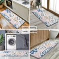 thumbnail image 6 of Multicolor Abstract Floral and Leaf Pattern Kitchen Rug Mat,Kitchen Runner Rugs Non Skid Washable,Decorative Kitchen Floor Mats for Kitchen,Sink,Laundry,17"x47.2", 6 of 7