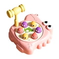 thumbnail image 4 of Whack a Hamster Beating Hamster Game Juego de mesa Juguete de aprendizaje Divertido juguete educativo de dibujos animados para bebés Regalos de Rosa Baoblaze juego de golpes, 4 of 8