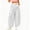 White women polka dot wide leg pants a1, variant on Cagogo Women's Polka Dot Wide Leg Trousers Elastic Waist Casual Loose Long Pants with Pockets Travel Beach Work Lounge Palazzo Pants Summer Fashion Clothes, Army Green 2XL