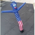 thumbnail image 5 of American Flag USA 20 Foot Tall Inflatable Tube Man Air Powered Waving Puppet for Outdoors, Replacement Dancer Only, 5 of 5