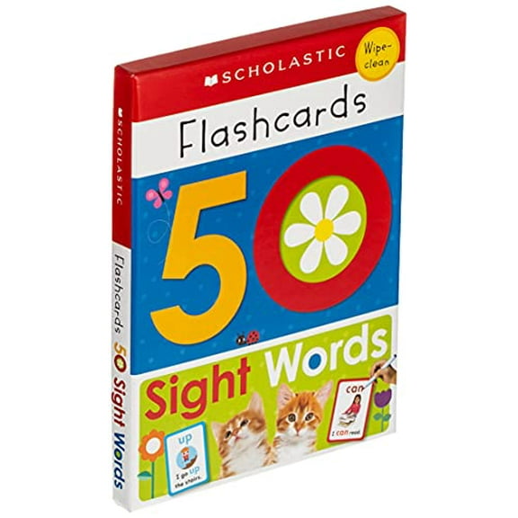 Pre-Owned Flashcards - 50 Sight Words (Scholastic Early Learners) (Scholastic Early Learners (Cartwheel - US)) Paperback