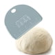 thumbnail image 1 of Raspador de Masa Cortador de Masa de Silicona Seguro para Alimentos Raspador de Banco Cortador de Pizza de Pastel Multiusos con Escala de Medición para Masa de Pan Pastel Fondant ANGGREK  Otros, 1 of 8