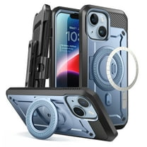 SUPCASE Unicorn Beetle Pro Mag Case for iPhone 14 Plus 6.7", Compatible with MagSafe Full Body Rugged Case with Built-in Screen Protector & Kickstand & Belt-Clip (Tilt)