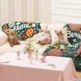 thumbnail image 6 of Easter Bunny Shaped Pillow, Easter Egg Throw Pillow, Soft Velvet Egg Cushion with 3D Rabbit, Spring Decor for Couch Bedroom Living Room, Beige, 14" x 8.5", 6 of 6