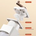 thumbnail image 5 of TOWED22 Household Shaved Ice Portable Manual Ice Sand Thickening Ice Sand Manual Ice,White, 5 of 5