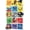 Premium Poster & Clip Bundle, variant on DC Comics TV - DC Superhero Girls - Grid Wall Poster, 22.375" x 34"