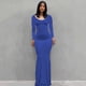 thumbnail image 1 of 2023 Summer Women Sexy Spaghetti Strap Black Skims Long Dress Y2k Sleeveless Solid Skinny Bodycon Trumpet Maxi Dresses VestidosXS Gao Jinjia LED, 1 of 2