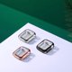 thumbnail image 4 of 3 Pack Compatible with Apple Watch Case 38mm,Soft HD High Sensitivity Screen Protector with TPU All Around Anti-Fall Bumper Protective Case for iWatch Series 3/2/1 38mm Black/Silver/Rose Gold, 4 of 5