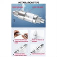 thumbnail image 2 of Difusor de CO2 para Acuario, Observable, de Inserción Rápida, Antirreflujo, Nebulizador de CO2 para Pecera de 16 mm., 2 of 5