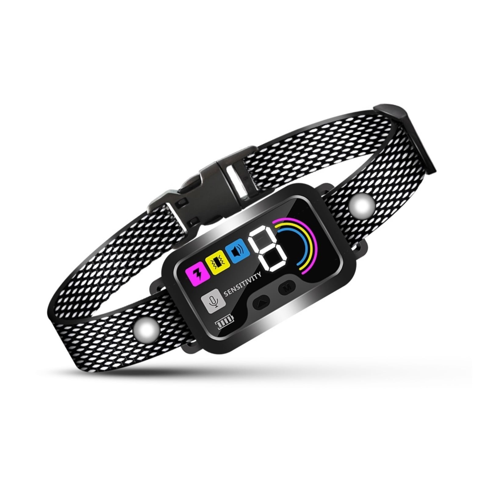 Smart Anti Bark Dog Collar with Automatic Sensor Humane Vibration Device for All Breeds