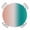 Teal Pink, variant on Yellow Green Boho Floral Round Fitted Tablecloth with Elastic Edge, Waterproof Table Cloth Table Cover for 36"-44" Tables, Retro Rustic Abstract Flowers Tablecloths for Dining Picnic Indoor Outdoor