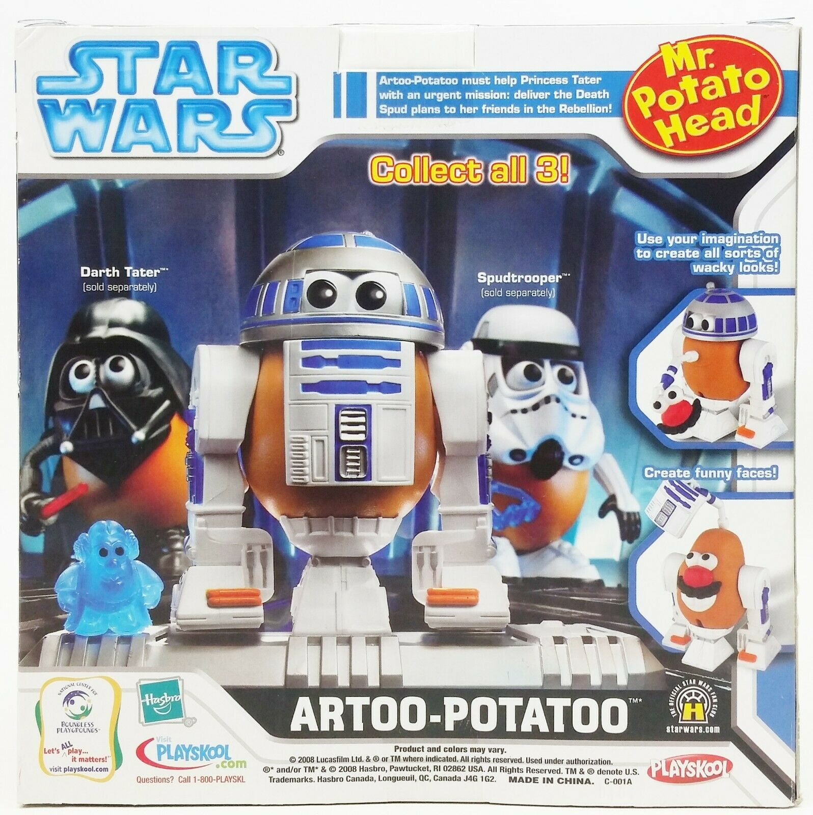 専門モールです Playskool Mr. Potato Head ミスターポテトヘッド Star Wars スターウォーズ Legacy  Darth Tater フィ ゲーム、おもちゃ