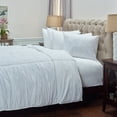 thumbnail image 2 of Rizzy Home Carly White King Size Quilt 106 Inches X 92 Inches, 2 of 5