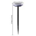 thumbnail image 3 of Lámpara decorativa para césped 12LED Sensor inteligente de luz decorativa para jardín (multicolor), 3 of 3
