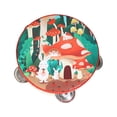 thumbnail image 3 of Pandereta de mano de madera de , instrumentos de percusión, tambor de mano, juguete educativo para juegos, juguetes, karaoke, niños pequeños 15 centímetros, 3 of 8