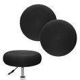 thumbnail image 1 of Uxcell 2-Pack Fundas Redondas para Taburetes de Bar, para Fundas de Asiento de Malla de Poliéster de 12-14 Pulgadas con Bandas Elásticas [Negro Estrella], 1 of 7