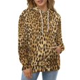 thumbnail image 4 of Black And White Leopard Print. Men's Women New Sweatshirt Hoodie Men's Plus Size Sweatshirt Hooded Sweatshirt 3d Printed Street Men's Cloth, 4 of 6