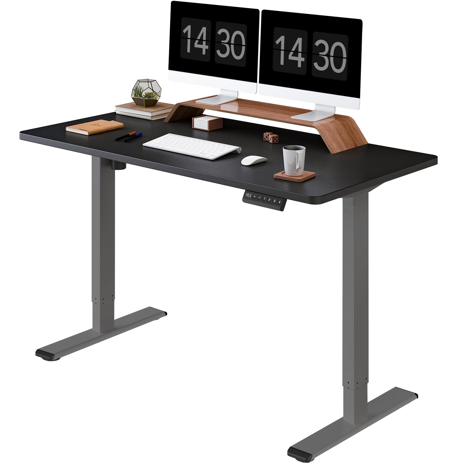 FLEXISPOT 48" x 30" Home Office Height Adjustable Standing Desk Memory