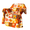 A, variant on Aximioll Fall Throw Blanket 39.4 x 29.5 Inch, Soft Flannel Autumn Pumpkin Maple Leaf Patchwork Blanket, Warm Cozy Seasonal Decorative Blanket for Sofa Couch Bed, Thanksgiving Home Decor