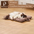 thumbnail image 6 of Petpals Self Warming Cat Bed, Heated Cat Bed, Thermal Foil Heating Pad for Indoor Cat, Brown, 6 of 8