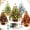 5PCS, variant on 2026 New DIY Beaded Christmas Tree Kit, 3D Crystal Bead and Pearl Craft Set for Adults with Metal Frame, Sparkling Tabletop Christmas Decor, Holiday Gift