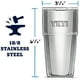 thumbnail image 2 of Pinta reutilizable para fiestas YETI Rambler, forma apilable, 473 ml, color negro, 2 of 7