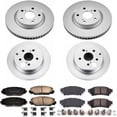 thumbnail image 2 of PowerStop Front and Rear Geomet Coated Brake Rotor and Pad Kit Fits: TOYOTA Select Models CRK7503, 2 of 5