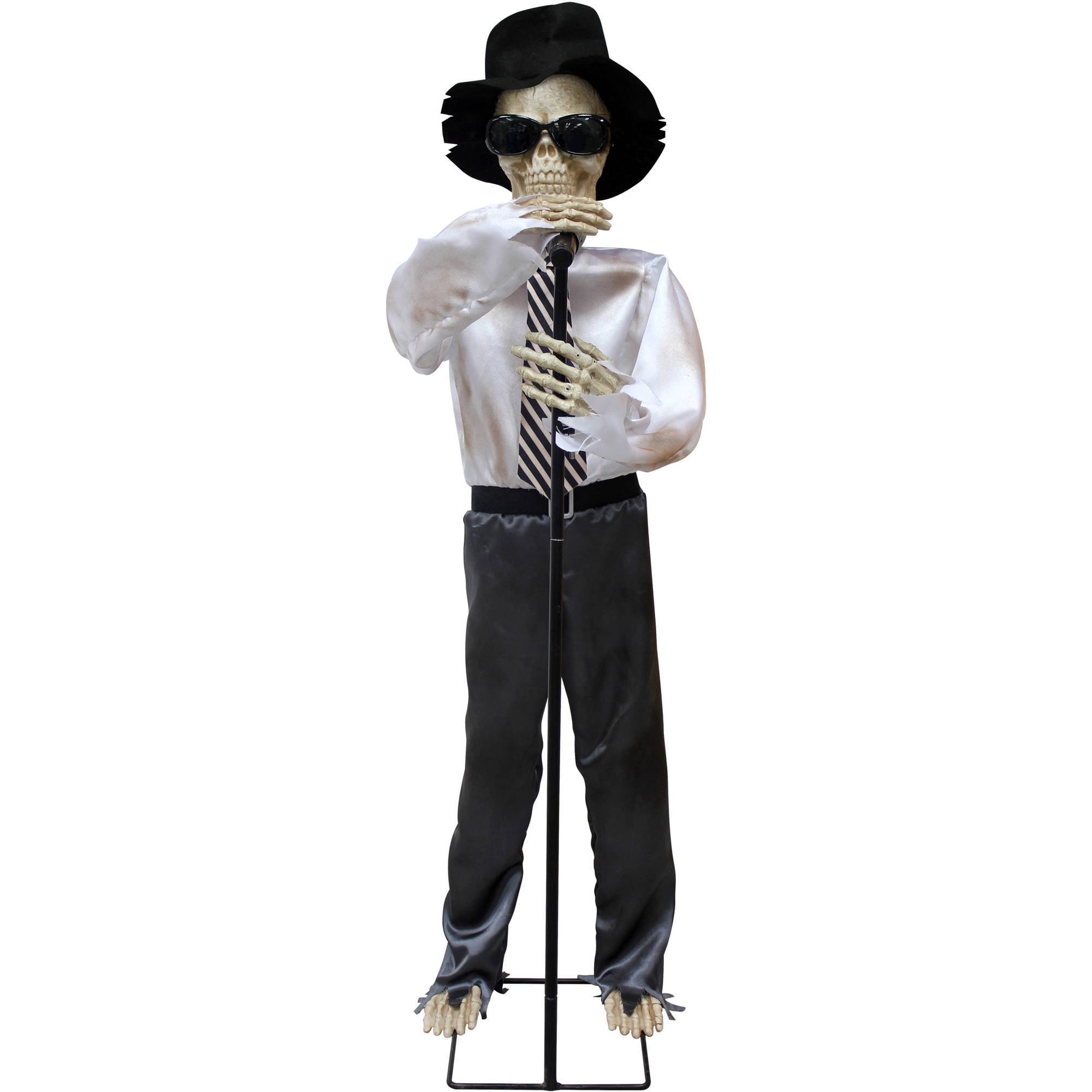 Singing and Dancing Animated Skeleton Halloween Decoration