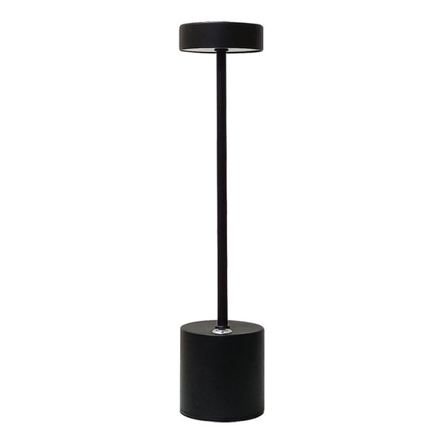aprendizaje nórdico, lámpara de noche, lámpara de ambiente inteligente, barra táctil de aluminio creativa, lámpara de noche, carga USB negra (hierro) XianweiShao 1327533001755