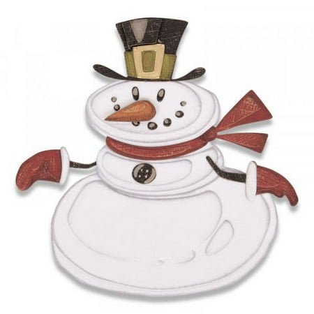 UPC: 0630454258957 | Sizzix Thinlits Die Set 11PK Mr. Snowman  Colorize™ by Tim Holtz