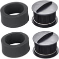 thumbnail image 1 of HLONK 2 Replacement Filters Compatible with Bissell Power Force Rewind SmartClean PowerHelix CleanView Pet Turbo Bagless Deluxe Vacuum  Part 203- 7913  32r9  1240  82H1  2037913  62x5  65, 1 of 3
