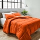 thumbnail image 1 of Bare Home Juego de Edredón Alternativo de Plumón 2 Piezas, para Todas las Estaciones, Tamaño Twin/Twin-XL, Color Naranja, 1 of 1