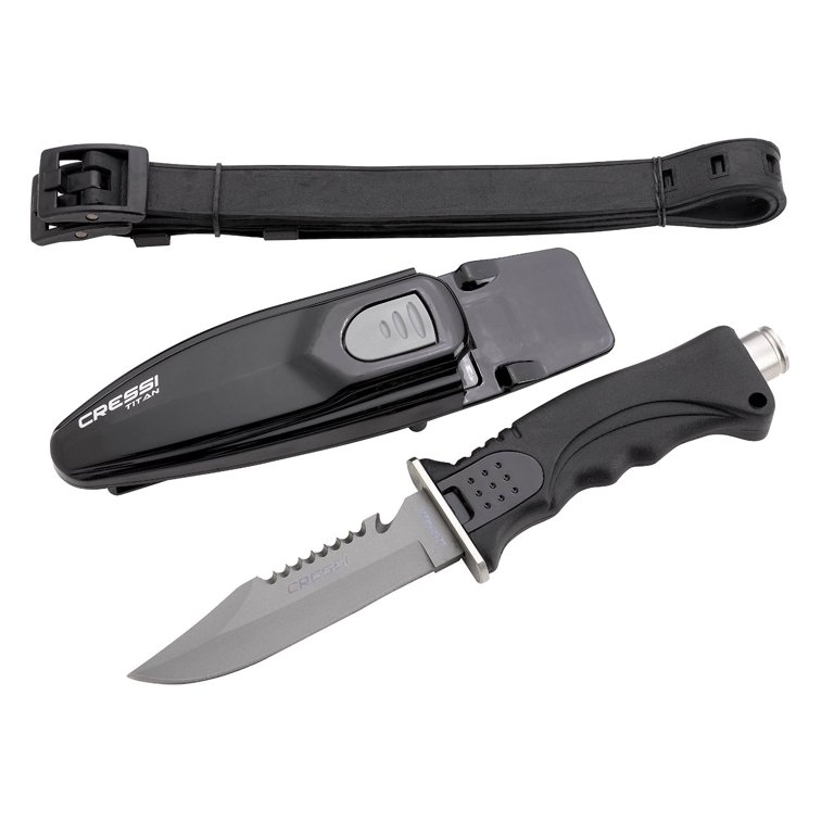 Shark Stainless Steel Scuba Dive Backup Knife (3 3/8 Blade) - KF370 –  GetWetStore